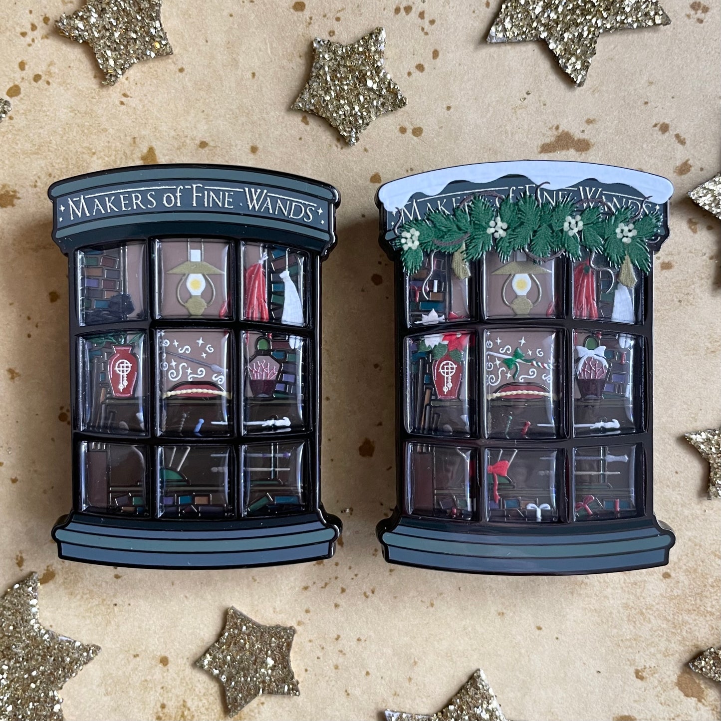 Wand Shop Window Pin