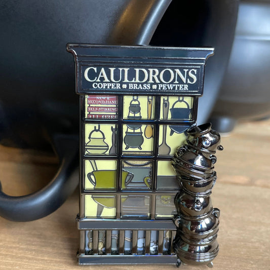 Cauldron Shop Window Pin