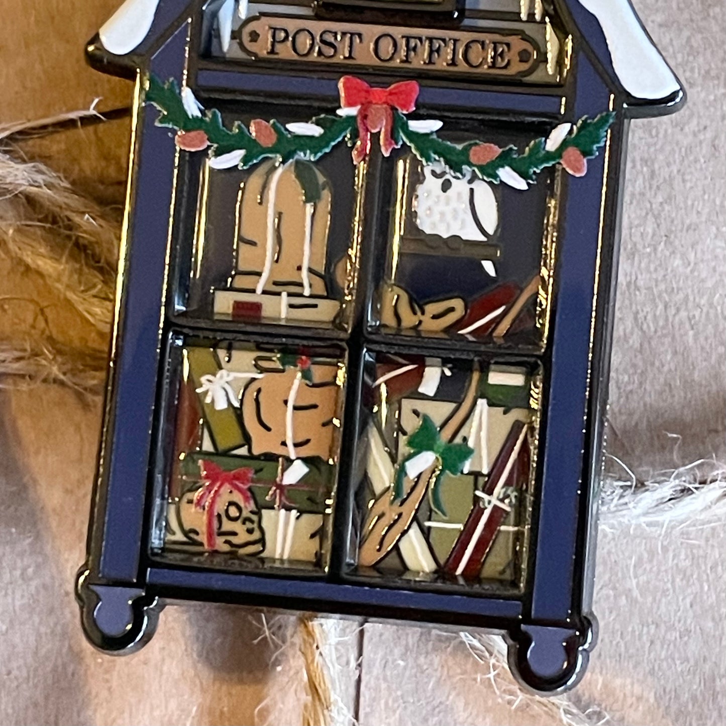 Post Office Window Pin - V2