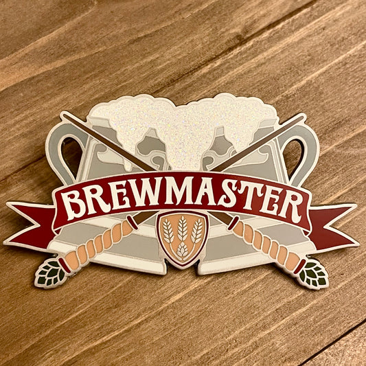 Brewmaster Staff Badge Pin