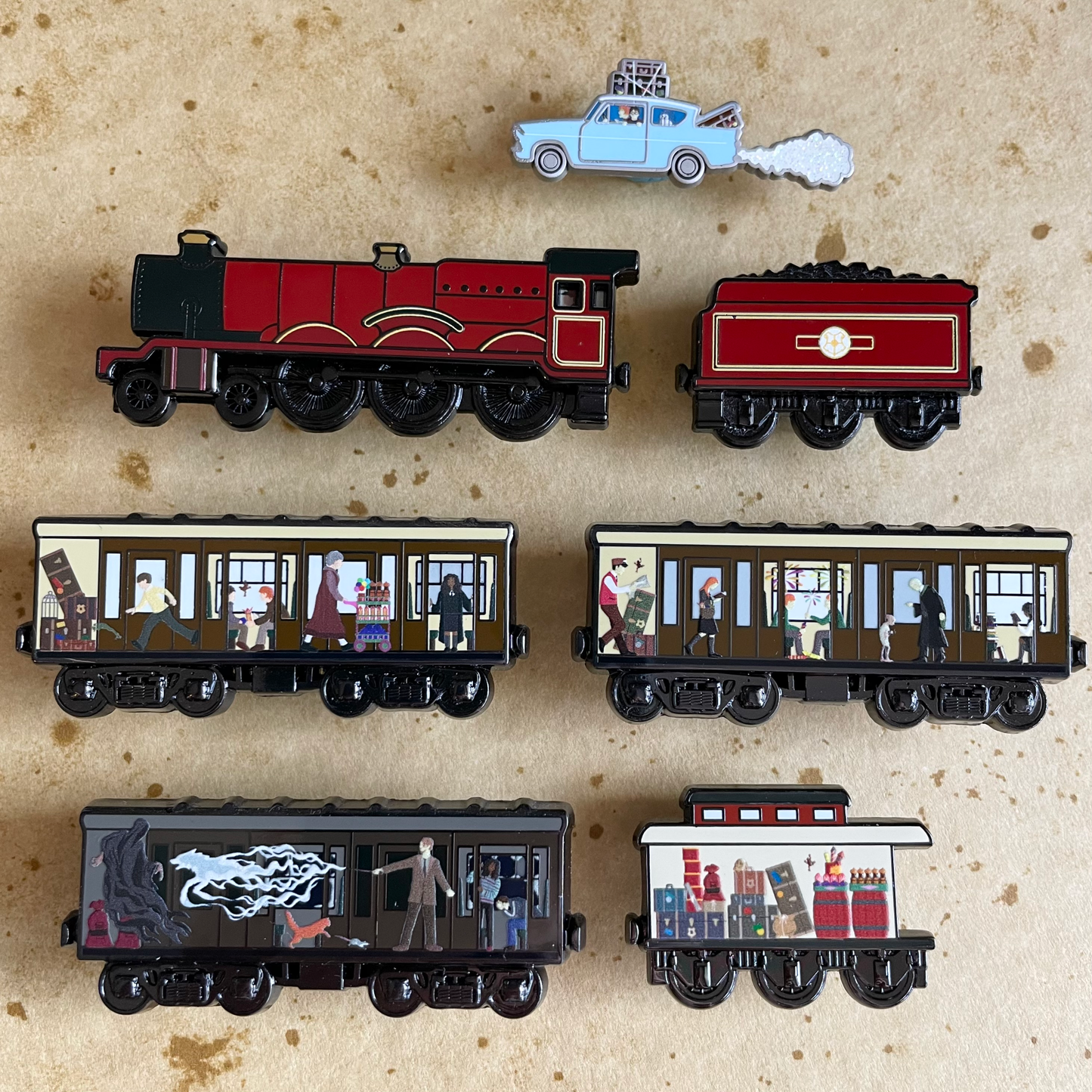 Magical Train Caboose Pin