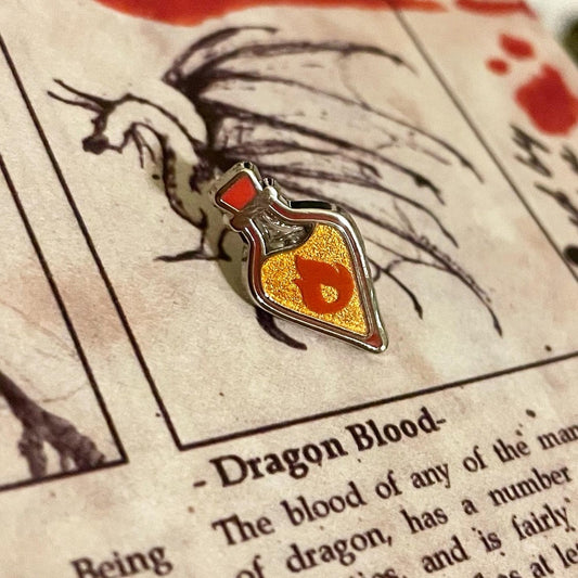 Petite Potions - Fire Protection Potion Pin