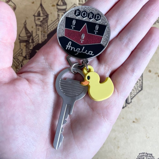 Flying Car Key and Keychain