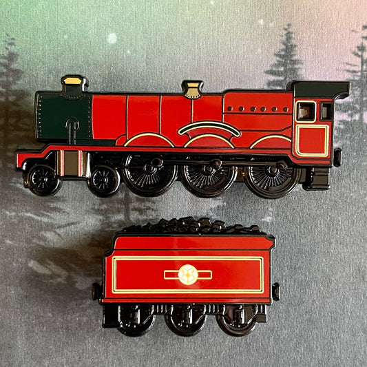 Train Engine and Coal Car Pin Set