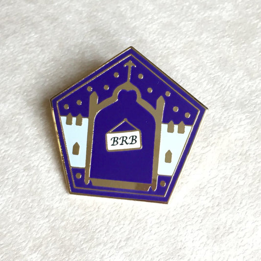 Famous Witches and Wizards Card Pin