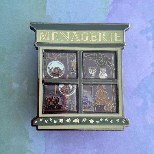 Menagerie Window Pin (B-grade)