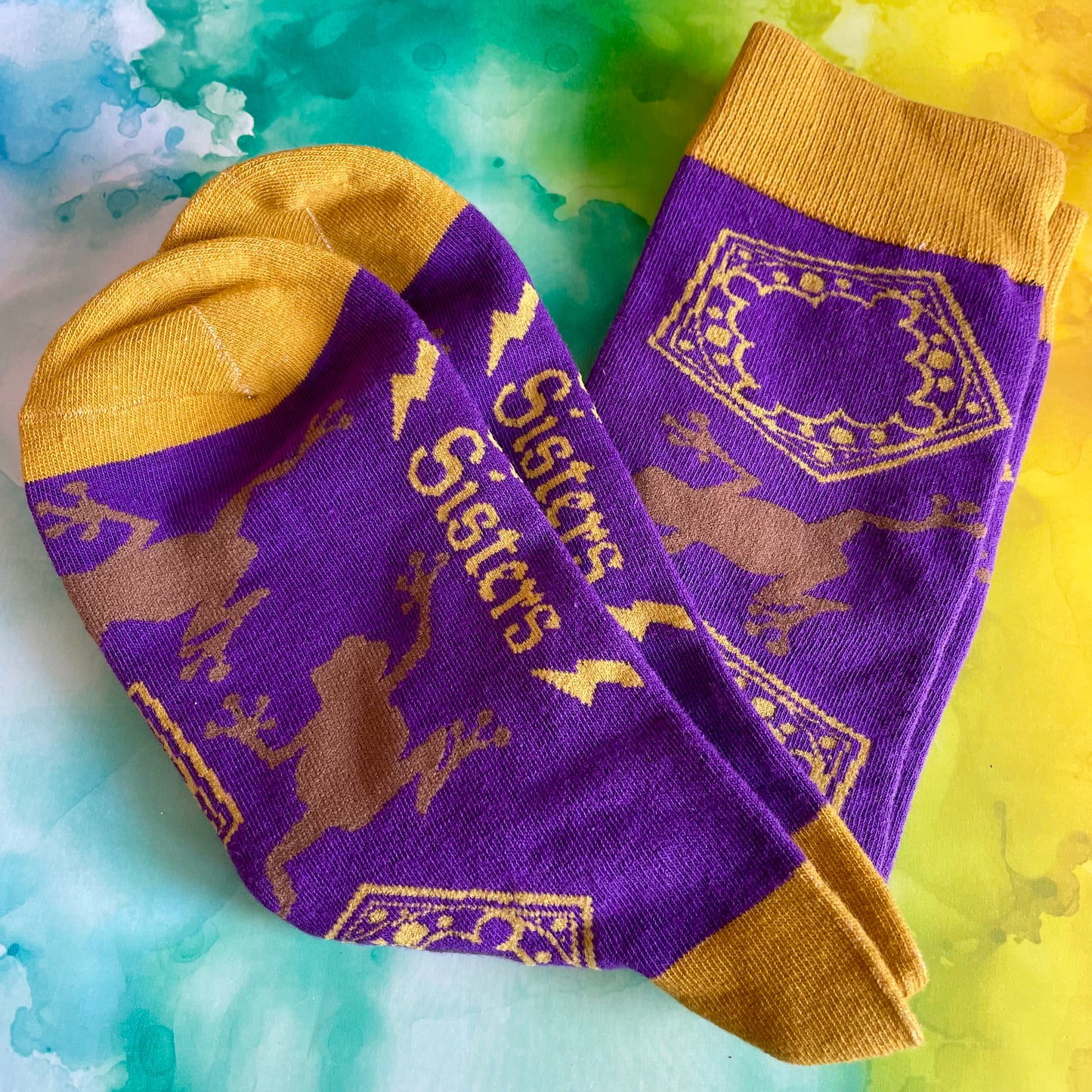 Hopping Chocolate Socks
