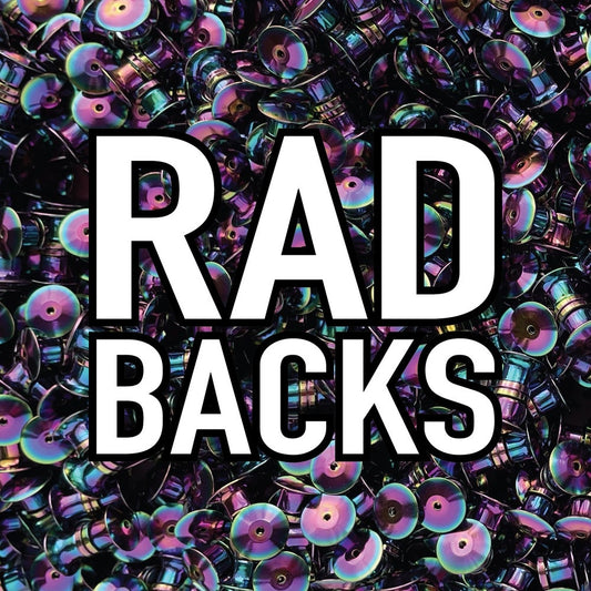 Rad Backs - Magnetic pin backers