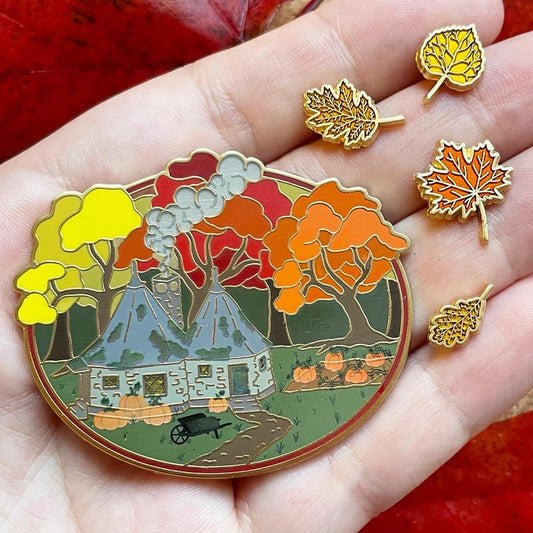 Autumn Leaf Mini Pins