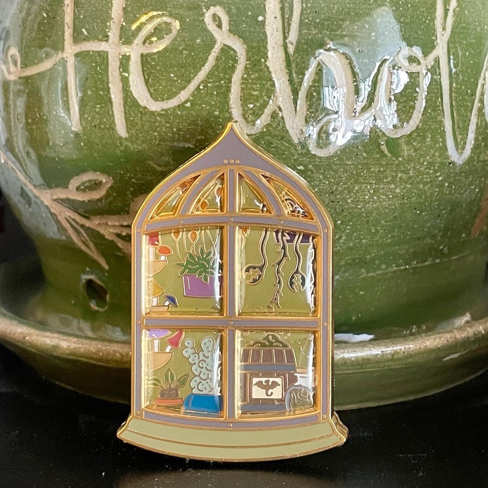 Botanical Shop Window Pin