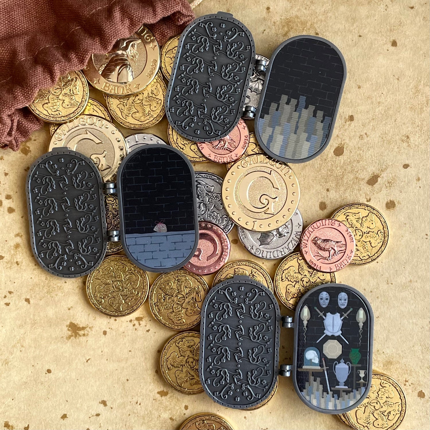 Hinged Pins