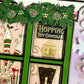 Holiday Candy Shop Window Pin