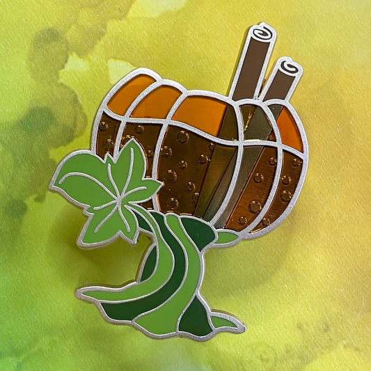 Pumpkin Juice Cup Pin