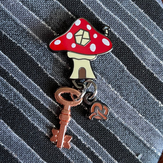 Woodland Bakery Tiny Key Pin