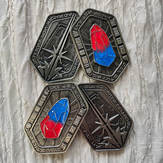 Gatherers Secret Coin - Cracked Crystal