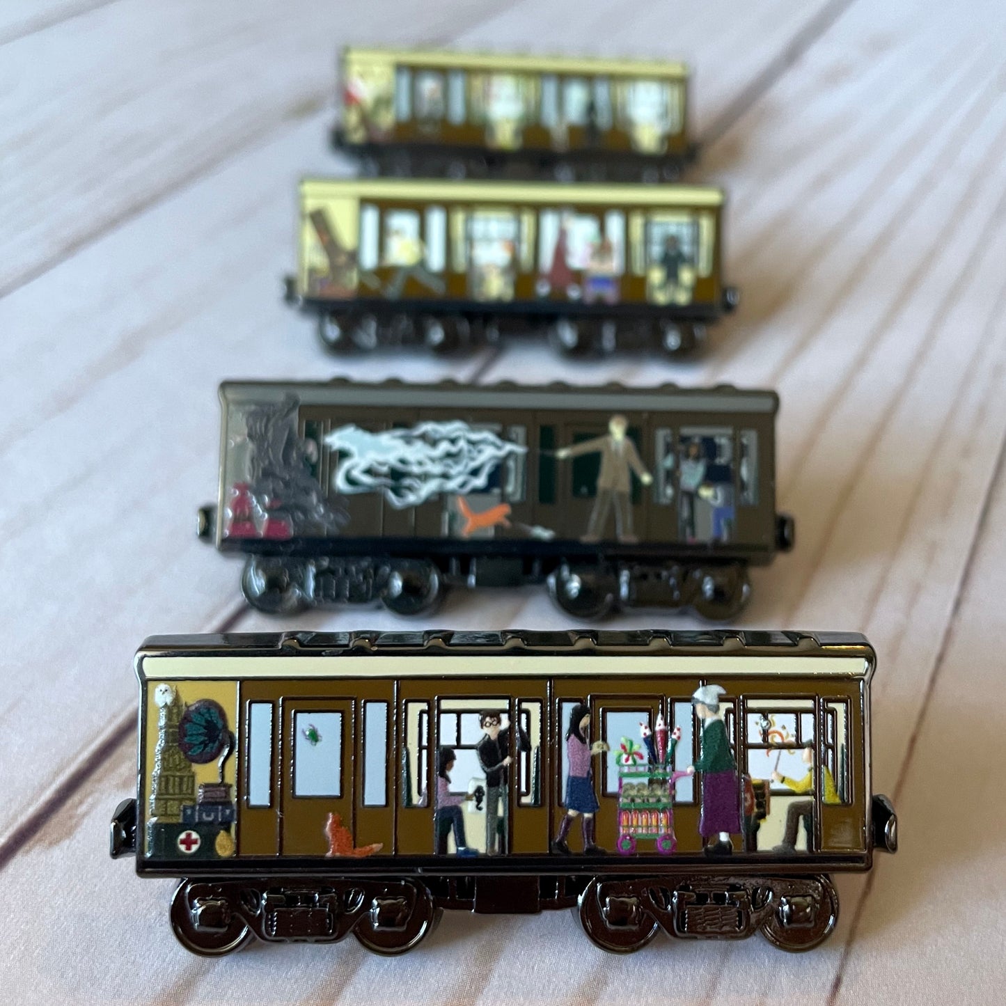 4th Year Train Car Pin