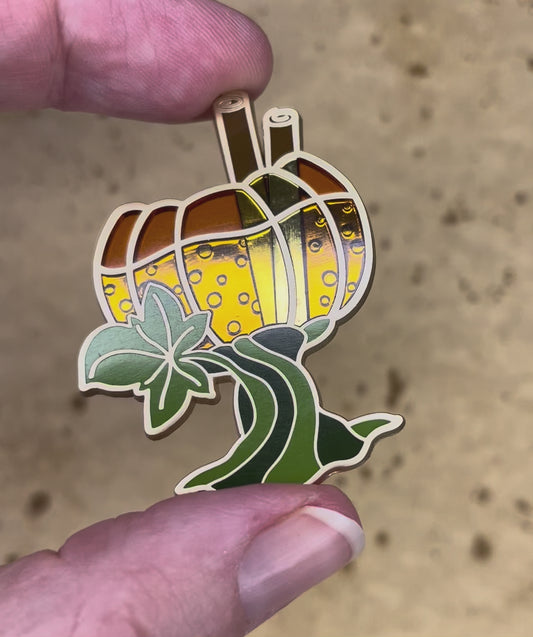 Pumpkin Juice Cup Pin