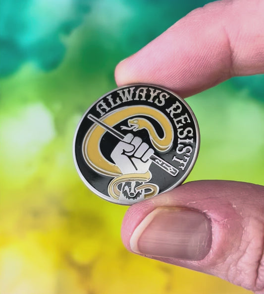 Always Resist - WWW Pin