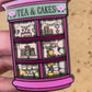 Tea Shop Window Pin