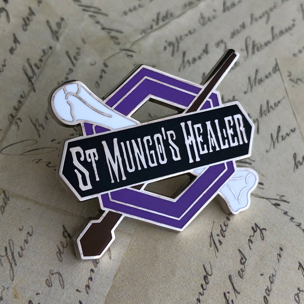 St. M's Healer Pin