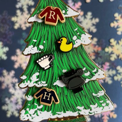 2022 Tree Ornament Pins and Magnets