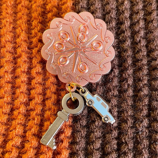 Rustic House Key Pins