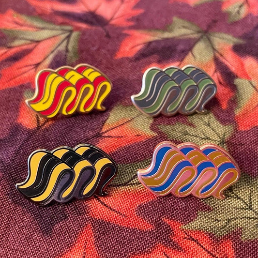 Ribbon Candy Pins