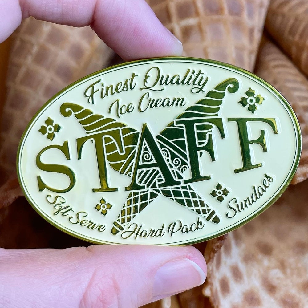 Parlour Staff Badge Pin