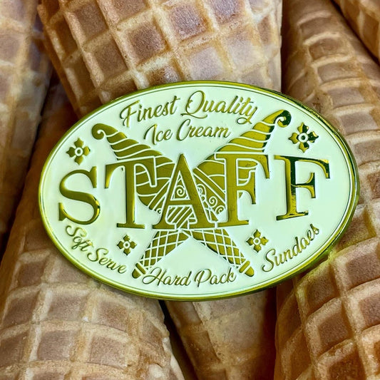 Parlour Staff Badge Pin