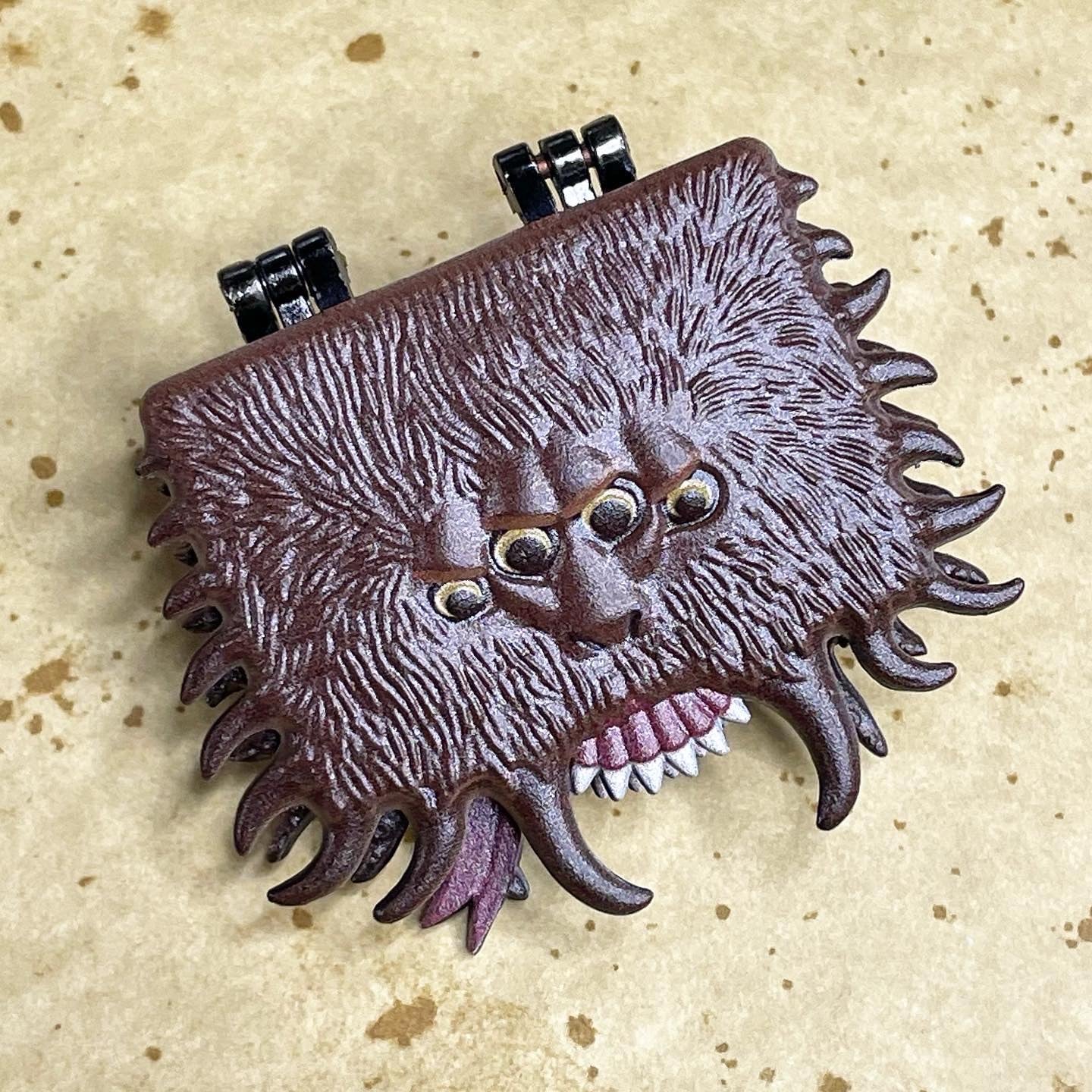 Scary Book Pin