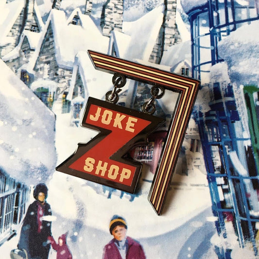 Joke Shop Sign Pin