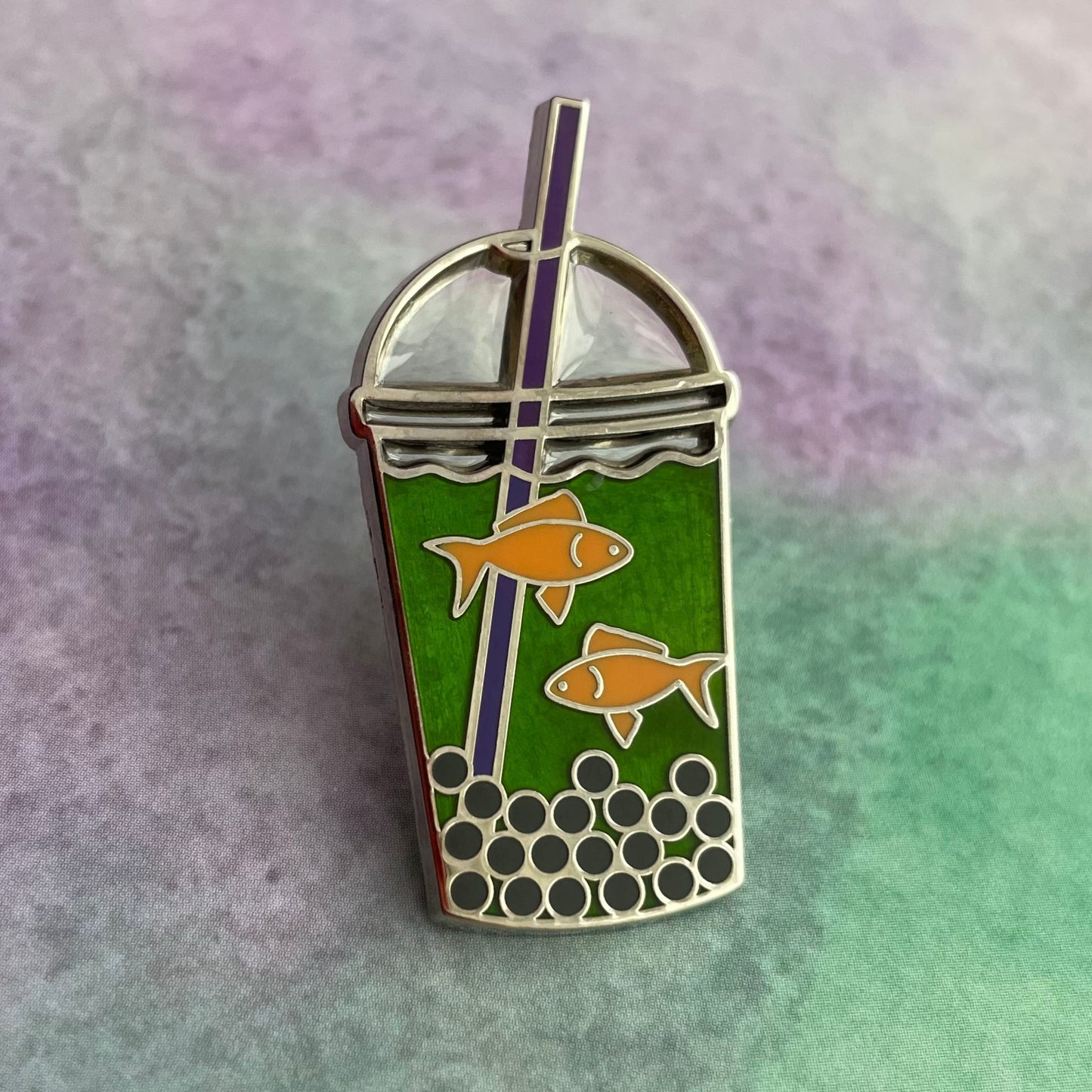 Green Fishy Ale Pin