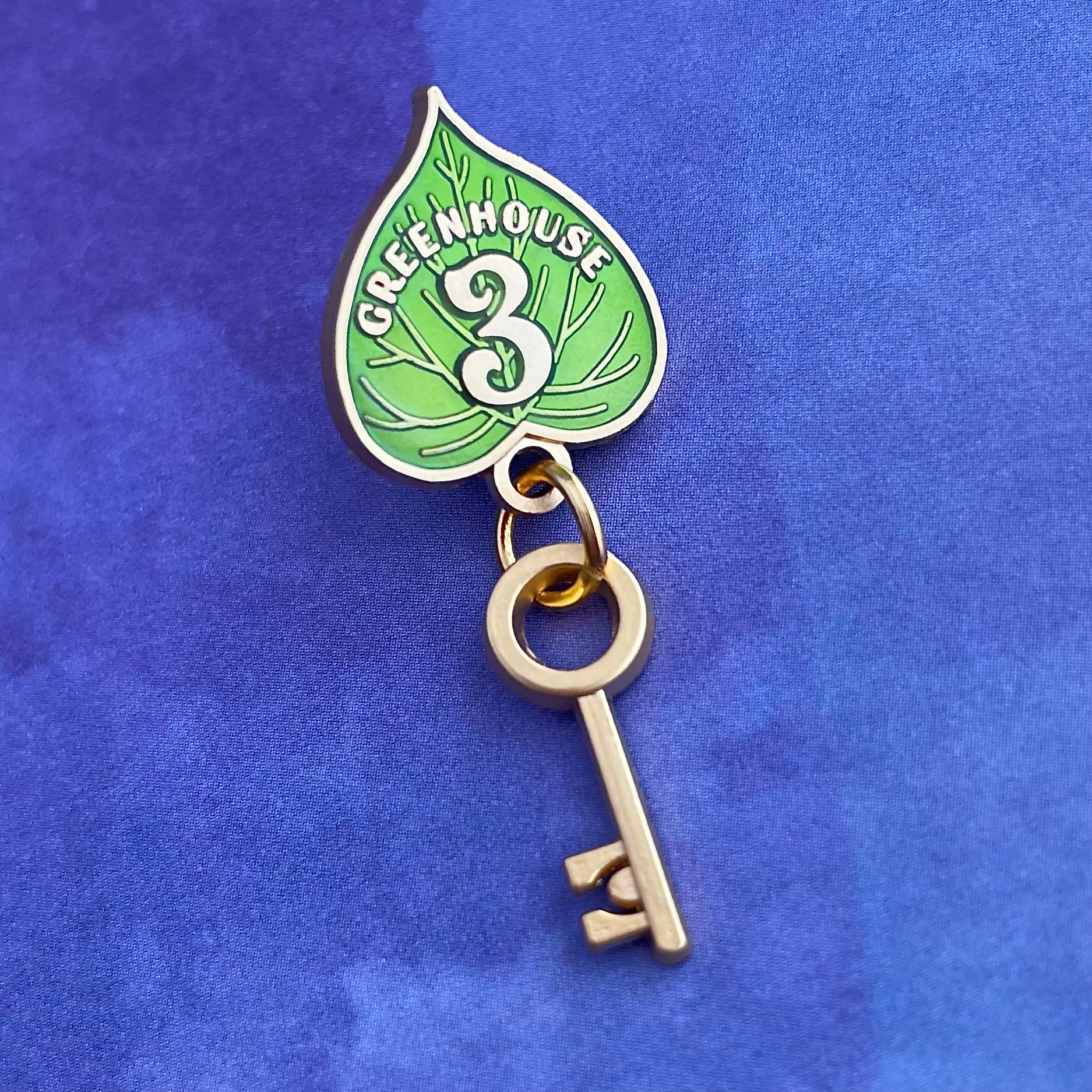 Pin House Key Greenhouse Key Pin – magicalbornsisters
