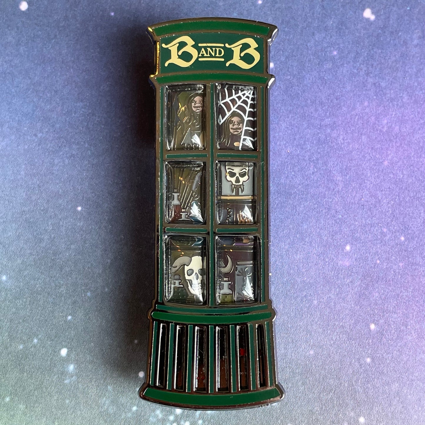 Dark Magic Shop Window Pin