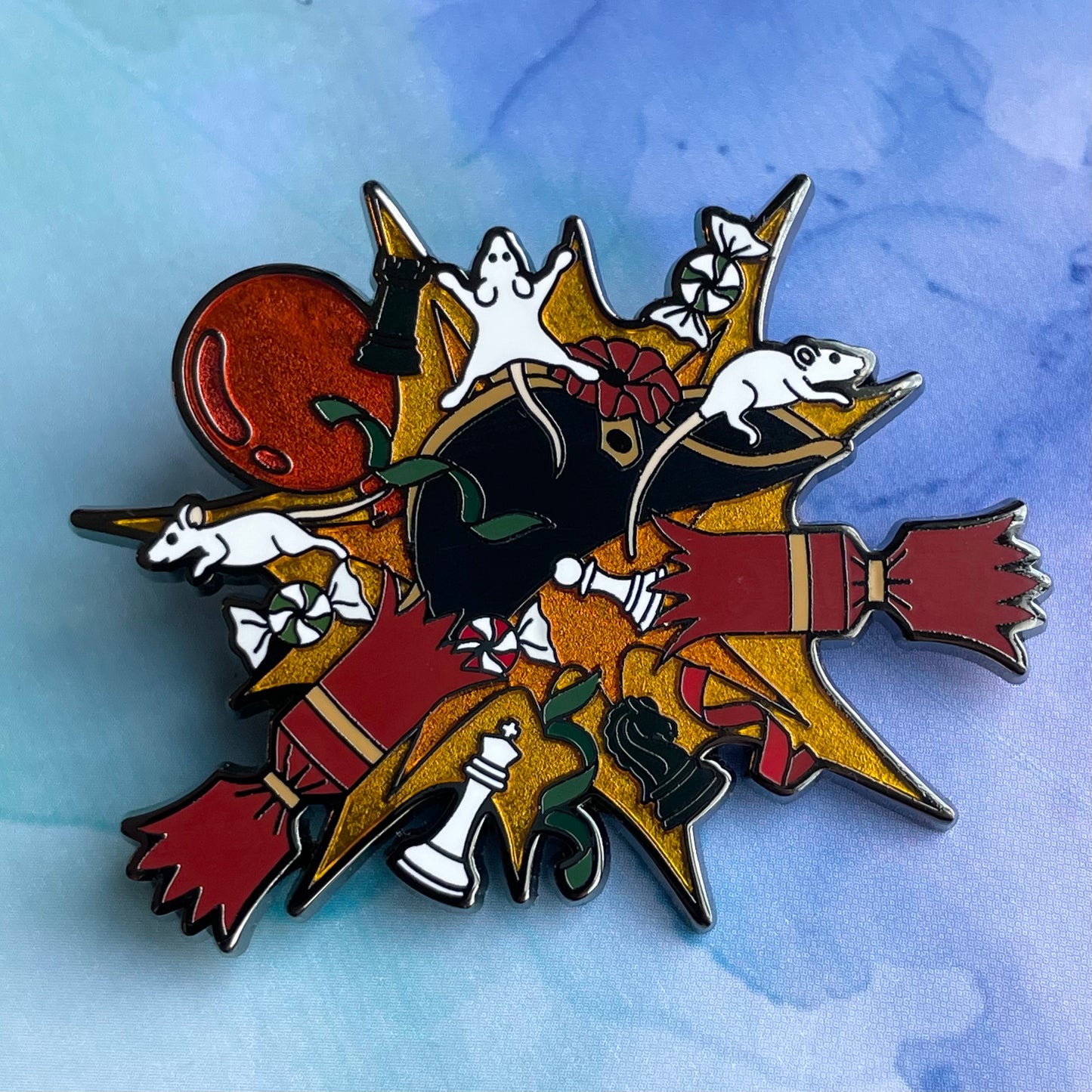 Wizard Christmas Cracker Pin