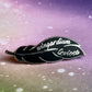 Floating Feather Spell Pin