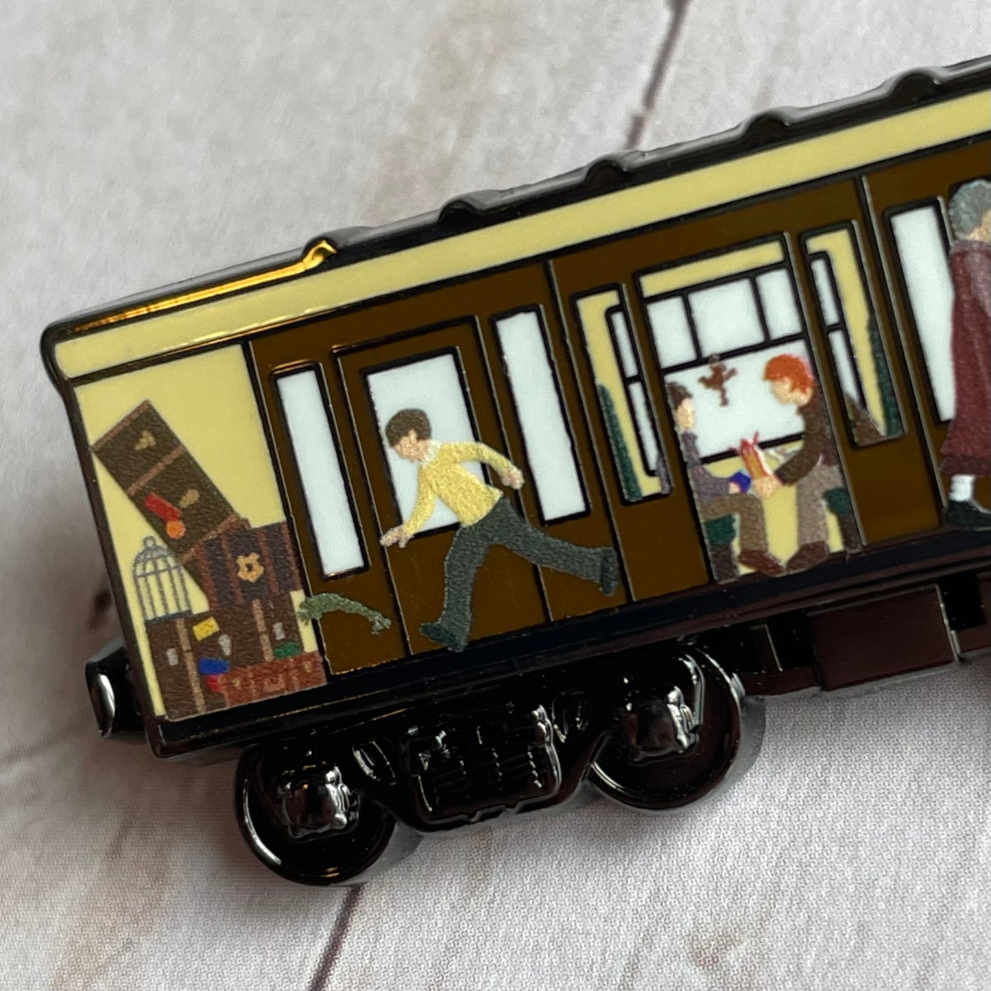 1st Year Train Car Pin