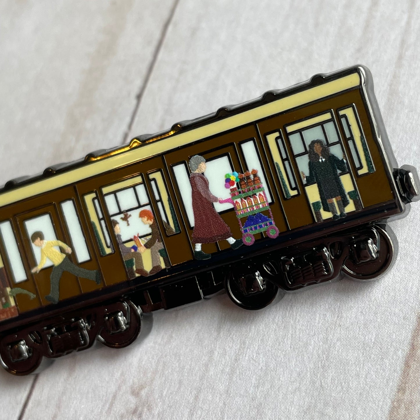 1st Year Train Car Pin