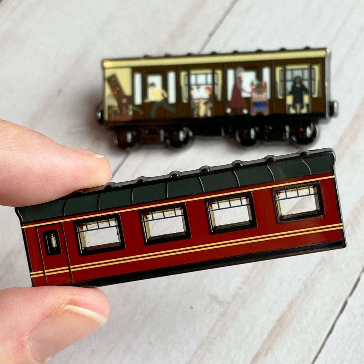 1st Year Train Car Pin