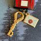 Owl Mail Key Pin