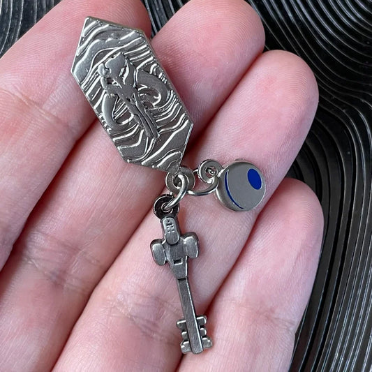 Space Dad Key Pin