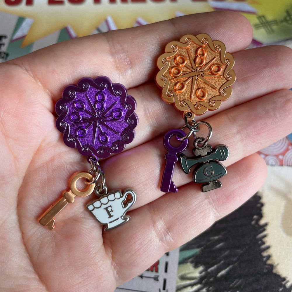 Twins' Rustic House Key Pin – magicalbornsisters